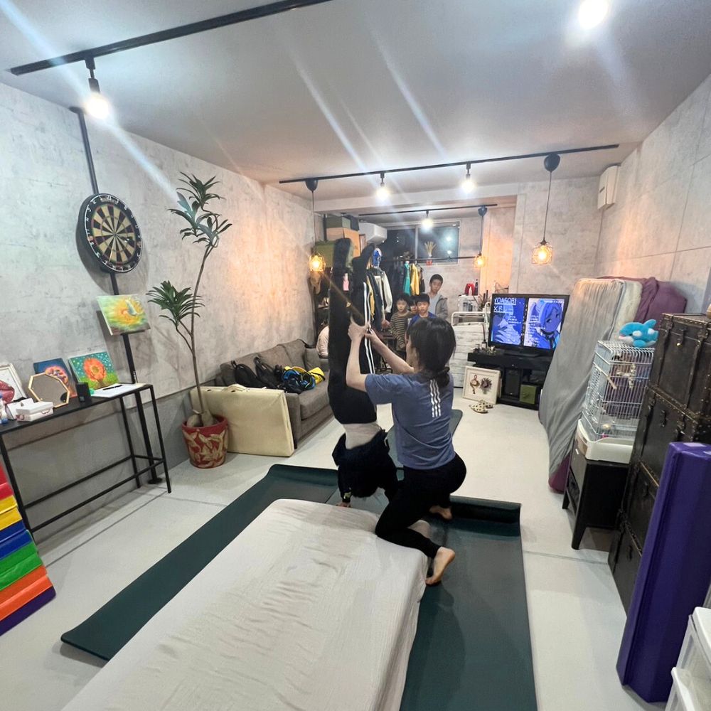 Spolog(スポログ)西新宿 子供向け体操教室の様子