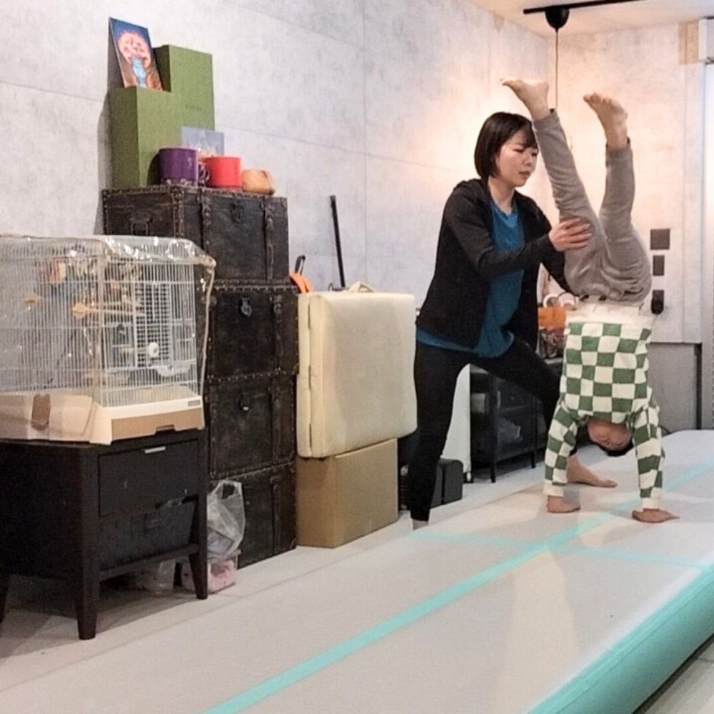 Spolog(スポログ)西新宿 子供向け体操教室の様子