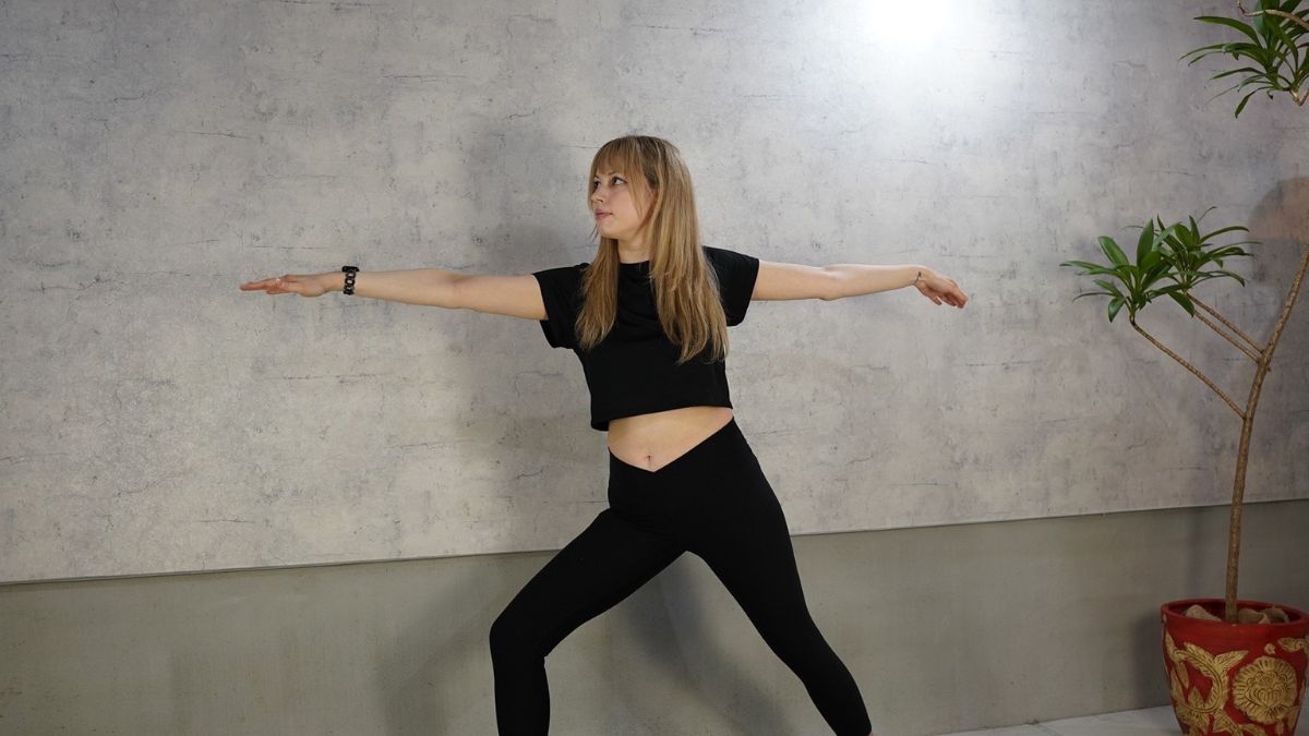 マットピラティスの様子