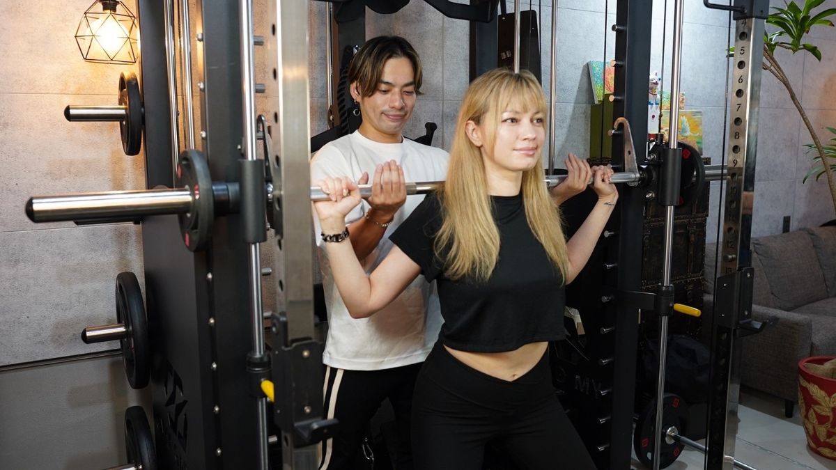 Spolog(スポログ)西新宿パーソナルトレーニングの様子