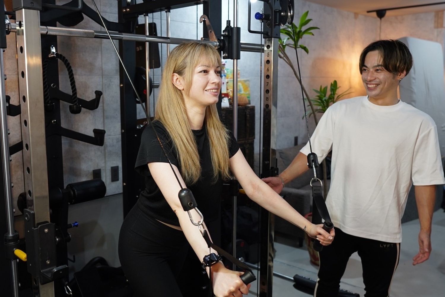 Spolog(スポログ)西新宿パーソナルトレーニングの様子