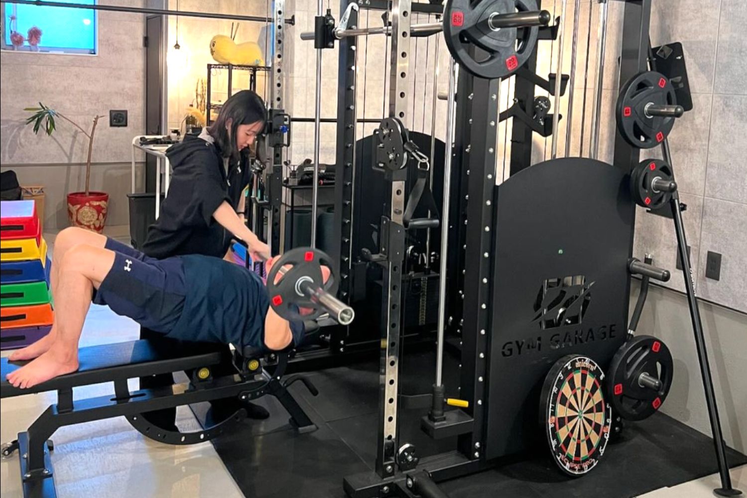 Spolog(スポログ)西新宿 パーソナルトレーニングの様子