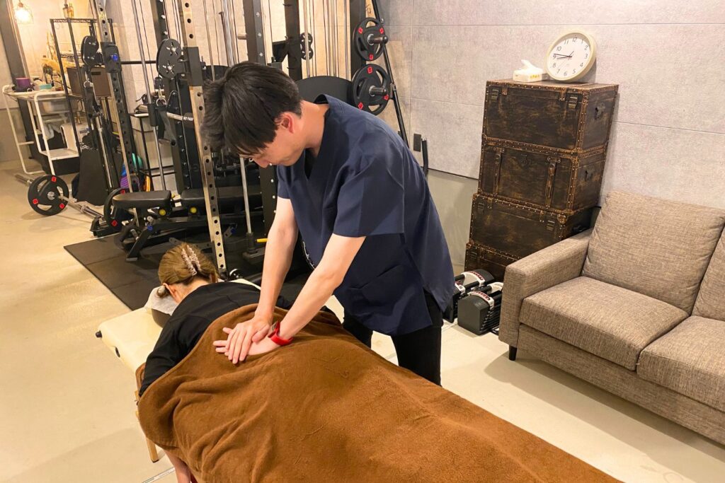 マッサージベッド