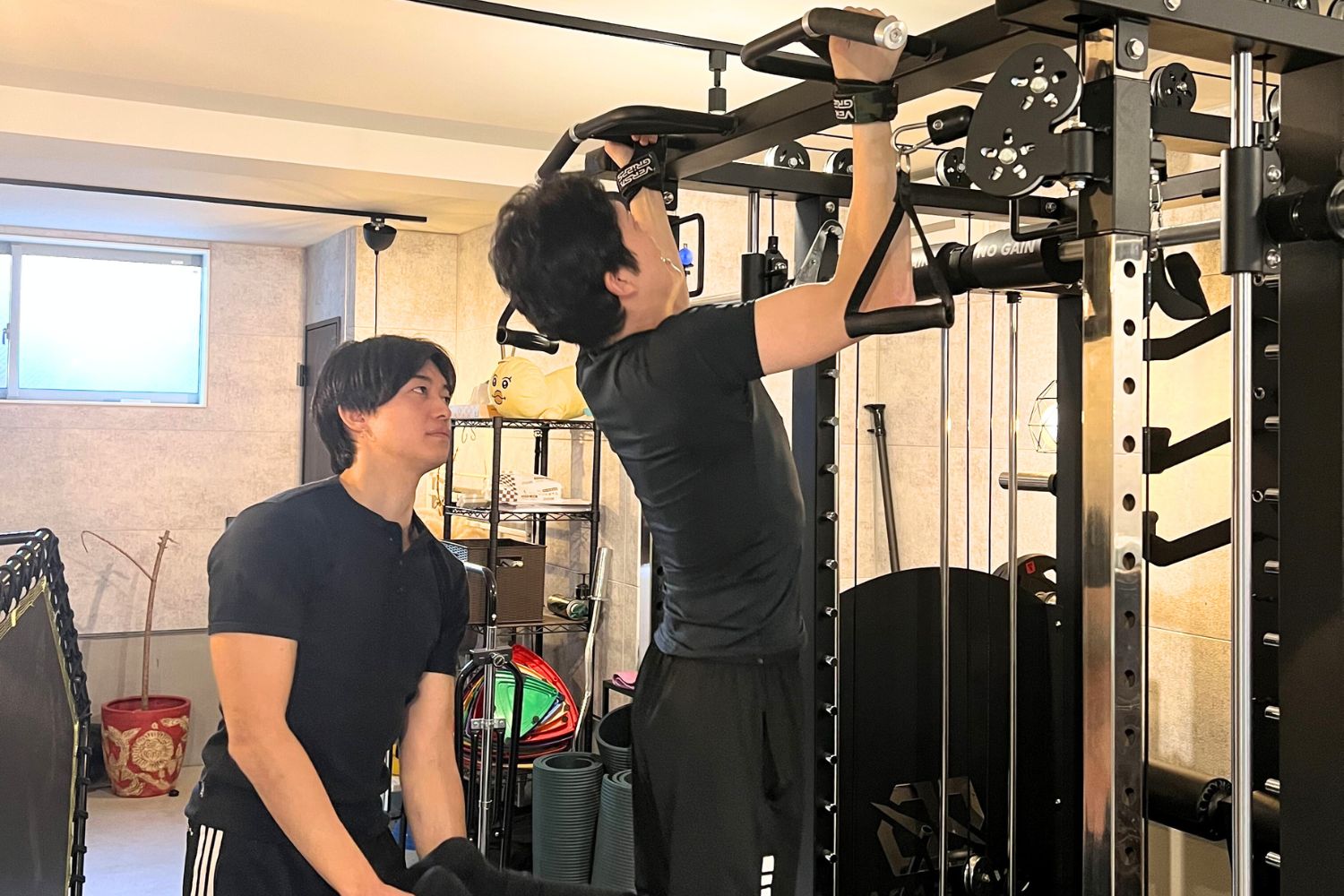 Spolog(スポログ)西新宿パーソナルトレーニングの様子