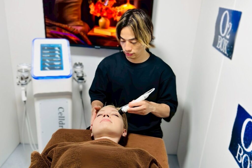 酸素ボックス＋小顔エステ or 痩身エステ